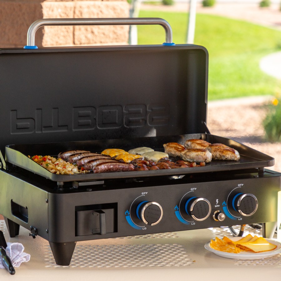 additioanl image for  Pit Boss 3-Burner Ultimate Plancha+Cart 